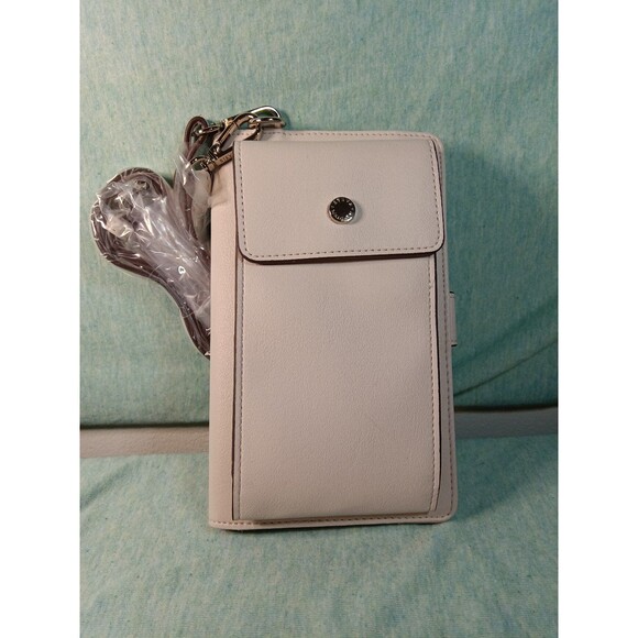 Steve Madden wallet/crossbody Pink Cream  NWOT - Picture 1 of 6